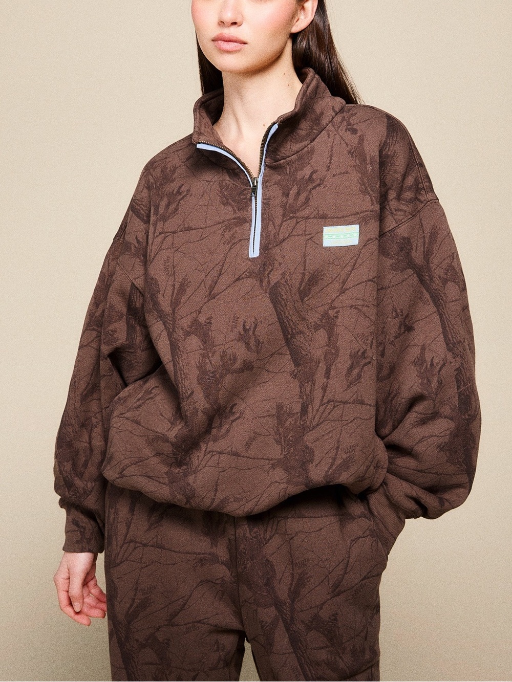 Dairy Boy Heritage Half Zip Lowcountry Camo